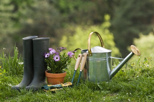 Maintenance tools and activities for a thriving Neasden landscape garden
